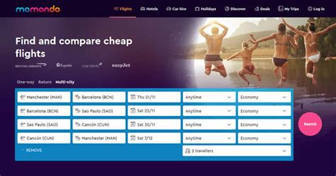 momondo flights usa|momondo multi city flights.